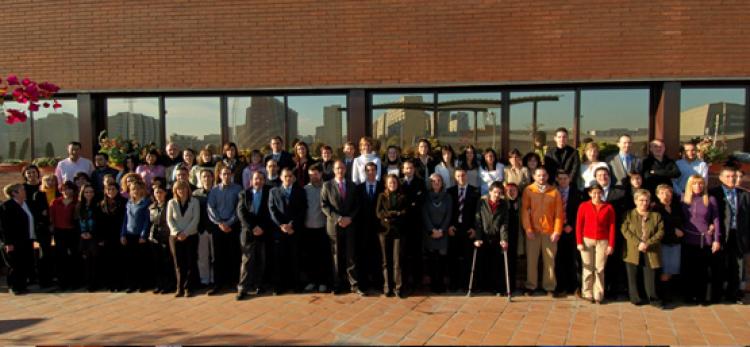 Photo de l'équipe du Grupo SIFU en 2000.